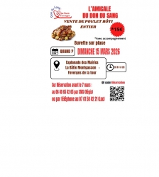 Vente de poulet rôti