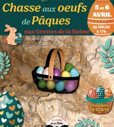 Chasse aux &oelig;ufs aux Grottes de la Balme