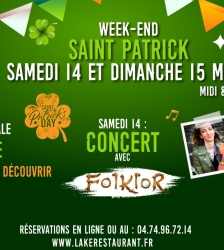 Week-end spécial Saint-Patrick à The lake