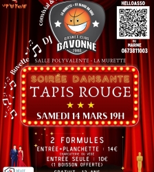 Soir&eacute;e dansante &agrave; th&egrave;me !