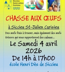 Chasse aux oeufs &agrave; Siccieu-St-Julien-Carisieu