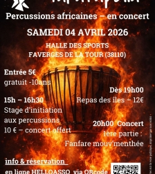 Concert de percussions africaines
