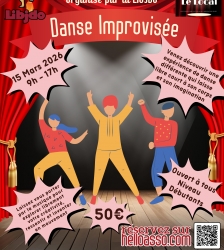Stage de danse improvisée par la LIBDJO