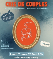 Th&eacute;&acirc;tre : Cris de couple