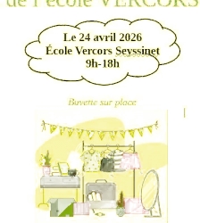 Brocante de l'&eacute;cole Vercors