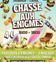Chasse aux &eacute;nigmes