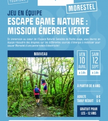 Escape game nature &agrave; l'&eacute;tang de Roche Plage et des communaux de Thuile &agrave; Morestel !