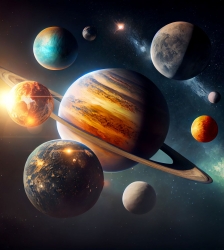 Exposition sur les plan&egrave;tes