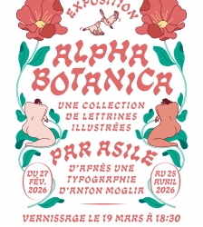 Vernissage de l'exposition Alphabotanica