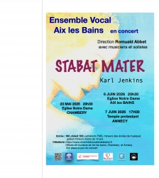 Concert de l'ensemble vocal d'Aix les Bains