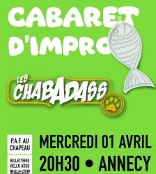 Cabaret d'Impro' : Le Chabadass d'avril