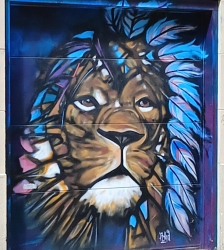Un zoo sur les murs Street art