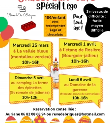 Chasse aux &oelig;ufs sp&eacute;ciale Lego au Domaine de la Garenne