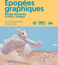 Visites guid&eacute;es de l'exposition &Eacute;pop&eacute;es graphiques. Bande dessin&eacute;e, comics, manga
