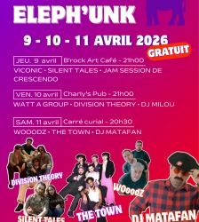 Festival Eleph'unk : Concerts musiques actuelles
