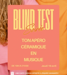Soir&eacute;e Blind test c&eacute;ramique