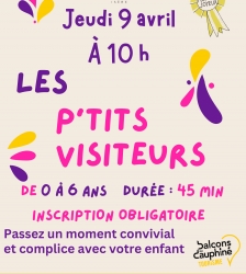 Instants famille &agrave; la Maison Ravier : les p'tits visiteurs