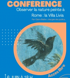 Rendez-vous aux jardins &agrave; la Maison Ravier : conf&eacute;rence - observer la nature peinte &agrave; Rome, la Villa Livia