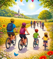 Rando &agrave; v&eacute;lo de la f&ecirc;te du Tour de France