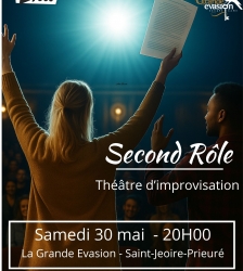 Spectacle d'improvisation Th&eacute;&acirc;trale - Second R&ocirc;le