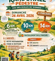 Randonn&eacute;e p&eacute;destre du sou des &eacute;coles de Vignieu