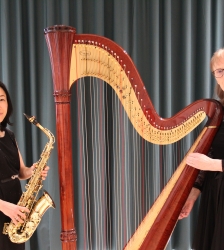 Concert harpe saxophone : "Un petit tour du monde"