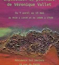 Exposition de peinture V&eacute;ronique Vallet