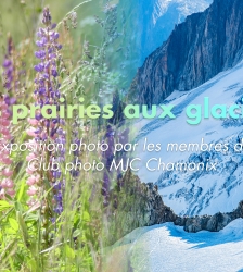 Exposition photo par les membres du Club photo MJC Chamonix