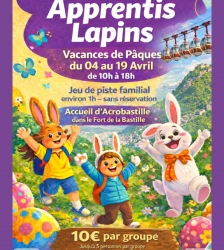P&acirc;ques &agrave; la Bastille : l'&Eacute;cole des Apprentis Lapins !