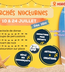 March&eacute; nocturne de Morestel