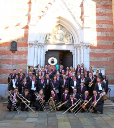 Concert de saison de l'Harmonie d'Allevard au kiosque du Parc des Thermes