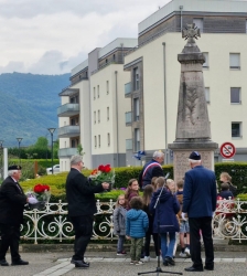 C&eacute;r&eacute;monie de comm&eacute;moration du 8 mai