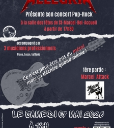 Concert Pop rock par la chorale Allegria