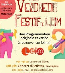 Vendredi festif de LEIM