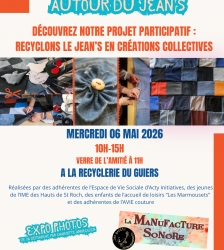 Autour du jeans - projet participatif