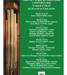 Concerts d'Orgue