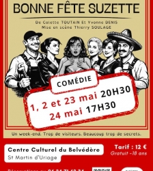 Th&eacute;&acirc;tre - Bonne f&ecirc;te Suzette