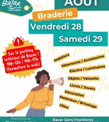 Grand d&eacute;stockage solidaire mensuel