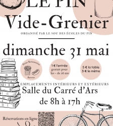 Sou des &eacute;coles du Pin : Vide grenier