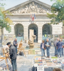 Exposition de peintures : Montmartre &agrave; Grenette