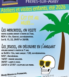 Les mercredis, on visite - visite guid&eacute;e pour enfant au mus&eacute;e arch&eacute;ologique de Hi&egrave;res-sur-Amby : les Gaulois