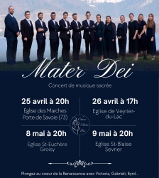 Concert de musique sacr&eacute;e