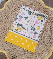 Atelier carnet en tissu avec reliure japonaise