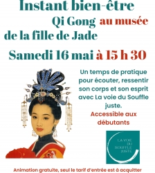 Instants bien-&ecirc;tre &agrave; la Maison Ravier : Qi Gong de la fille de Jade