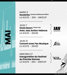 Souterie : Concert des &eacute;l&egrave;ves au Jazz Club