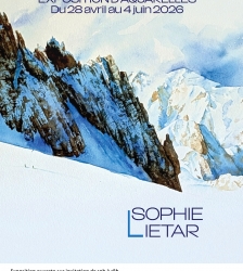 Exposition d'aquarelles de montagnes de Sophie Li&eacute;tar