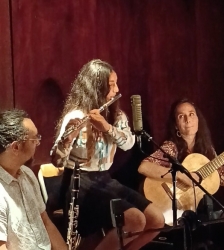 Alison Pereira en famille