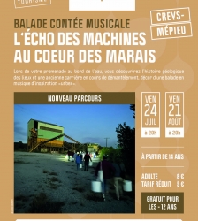 Balade cont&eacute;e et musicale : l'&eacute;cho des machines au coeur des marais - Nouveau parcours !