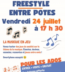 Les animations ados &agrave; la Maison Ravier : la musique en jeu