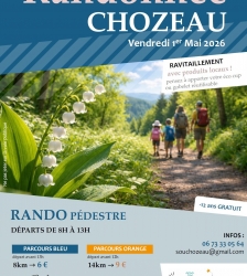 Randonn&eacute;e du 1er mai &agrave; Chozeau